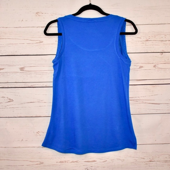 Express American Flag Blue Tank Size S  🇺🇸 - Picture 3 of 5